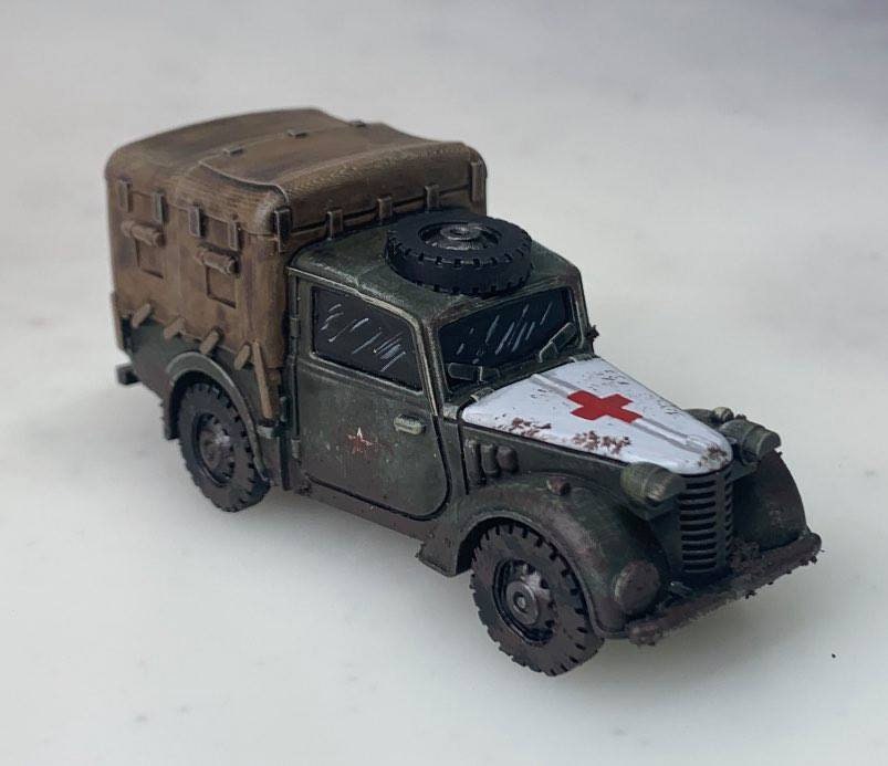 WWII British US Austin 10 Tilly Truck Various Scales Historical Wargaming