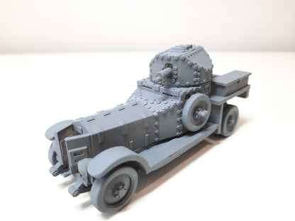 WWII British 1920 Pattern Armoured Car Various Scales Historical Wargaming (US tariffs are pre-paid by us)