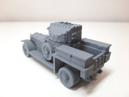 WWII British 1920 Pattern Armoured Car Various Scales Historical Wargaming