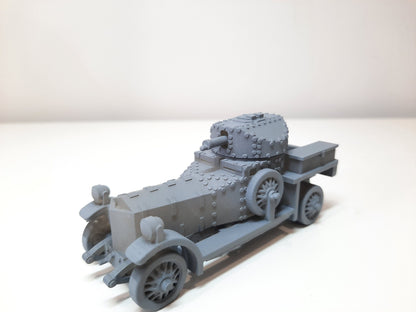 WWII British 1914 Pattern Armoured Car Various Scales Historical Wargaming