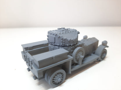 WWII British 1914 Pattern Armoured Car Various Scales Historical Wargaming