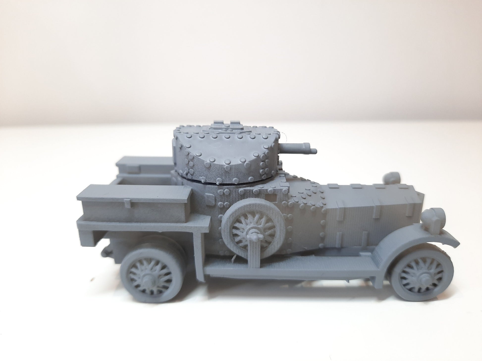 WWII British 1914 Pattern Armoured Car Various Scales Historical Wargaming