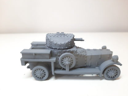 WWII British 1914 Pattern Armoured Car Various Scales Historical Wargaming (US tariffs are pre-paid by us)