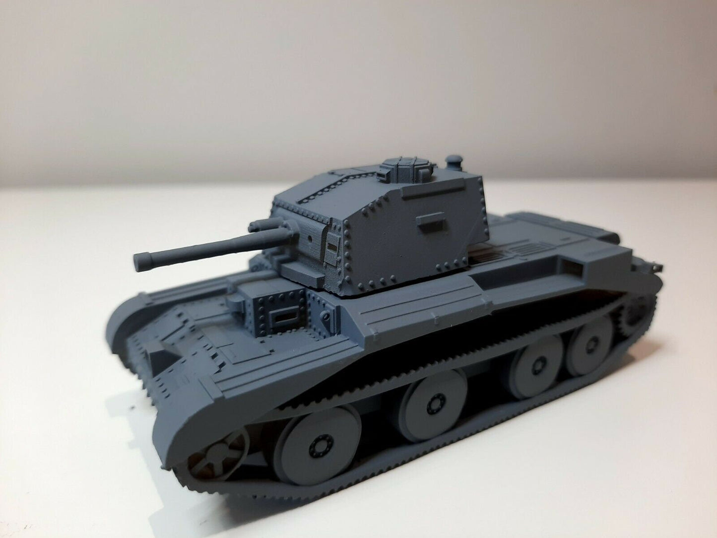 WWII British Cruiser 4 Tanks Mk I to Mk IV Set (4 Tanks) Various Scales Historical Wargaming