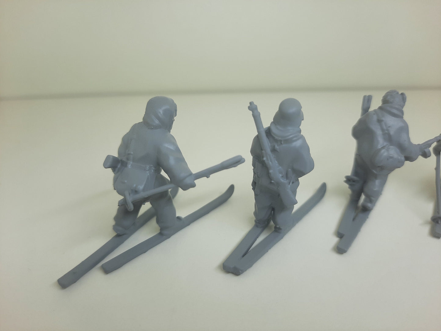 WWII Finnish Skiers Squad (5 models) Various Scales Historical Wargaming (US tariffs are pre-paid by us)