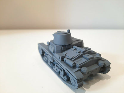 WWII Italian M11-39 Tank Various Scales Historical Wargaming (US tariffs are pre-paid by us)