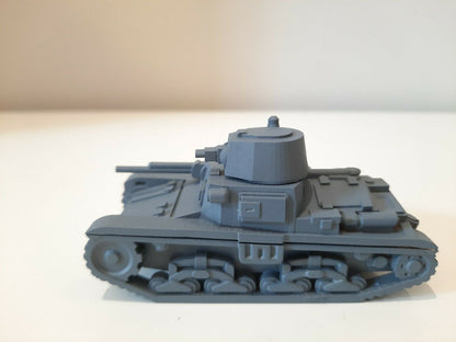 WWII Italian M11-39 Tank Various Scales Historical Wargaming (US tariffs are pre-paid by us)