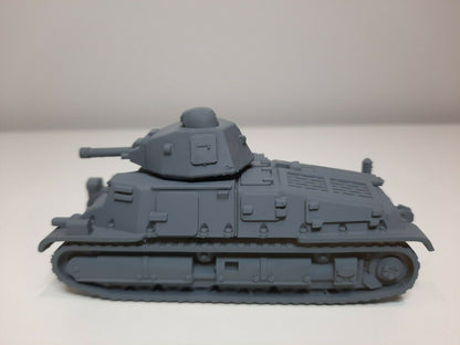 WWII French Somua S35 Tank Various Scales Historical Wargaming (US tariffs are pre-paid by us)