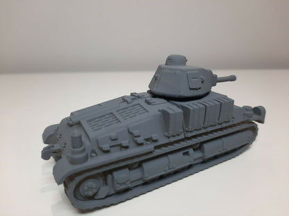WWII French Somua S35 Tank Various Scales Historical Wargaming (US tariffs are pre-paid by us)