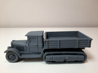 WWII Soviet Zis-22 Halftrack Various Scales Historical Wargaming