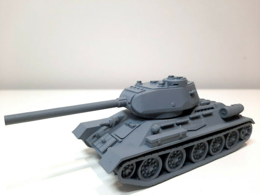 WWII Soviet T34/85 Tank Various Scales Historical Wargaming