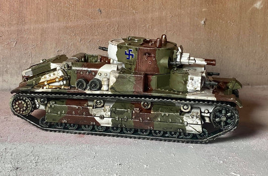 WWII Soviet T28 Uparmoured Tank Historical Wargaming