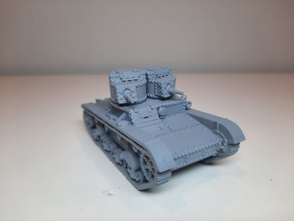 WWII Soviet T26A Tank Various Scales Historical Wargaming (US tariffs are pre-paid by us)