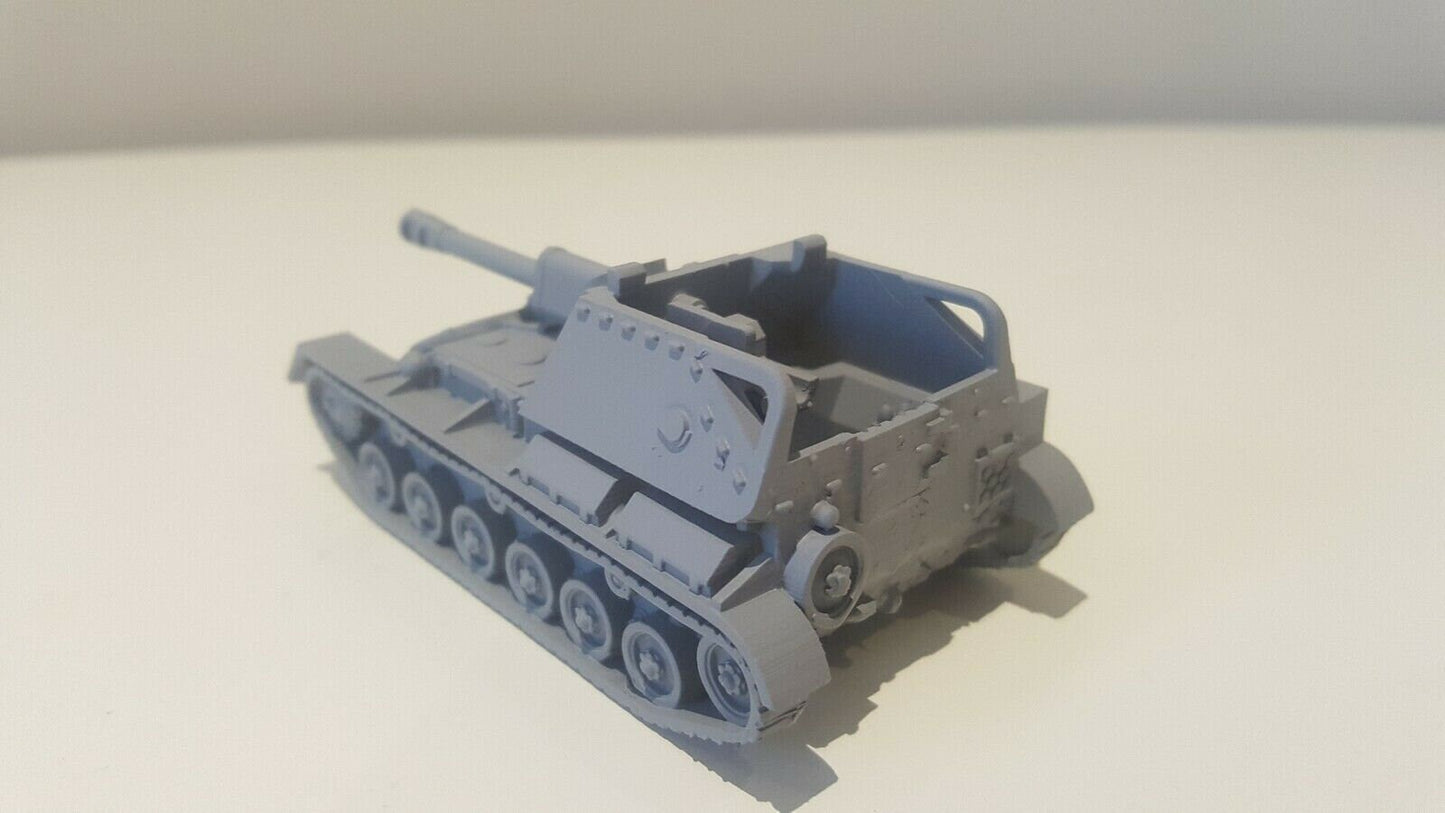 WWII Soviet SU76 Self Propelled Gun Various Scales Historical Wargaming (US tariffs are pre-paid by us)