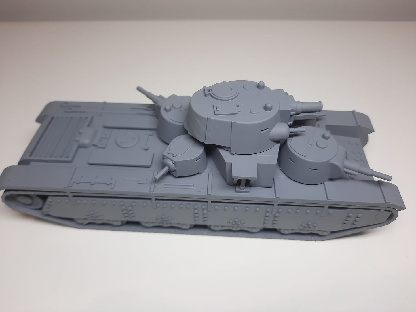 WWII Soviet T35B Tank with Conical Turrets 1939 Various Scales Historical Wargaming