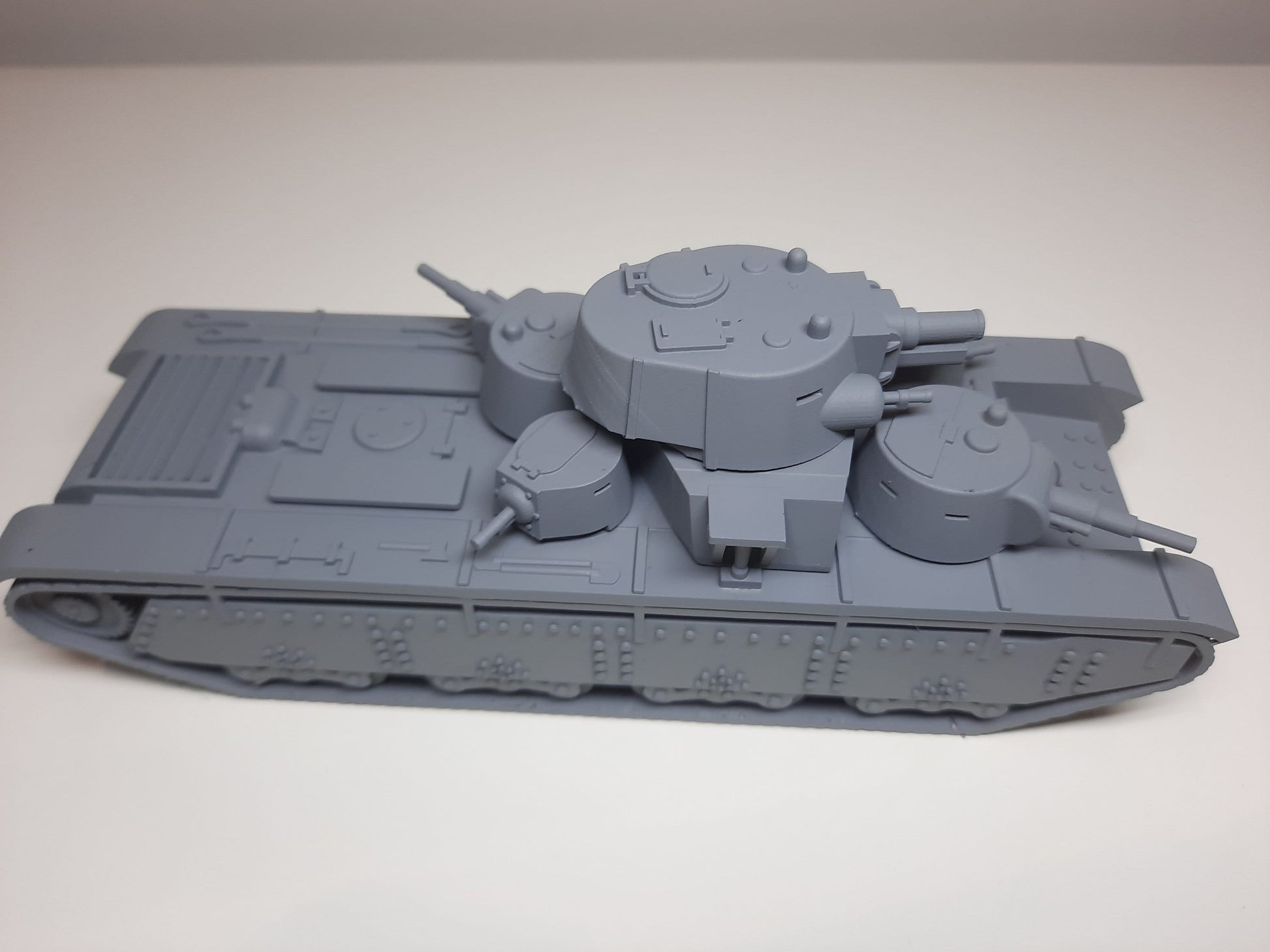 WWII Soviet T35B Tank with Conical Turrets 1939 Various Scales Historical Wargaming