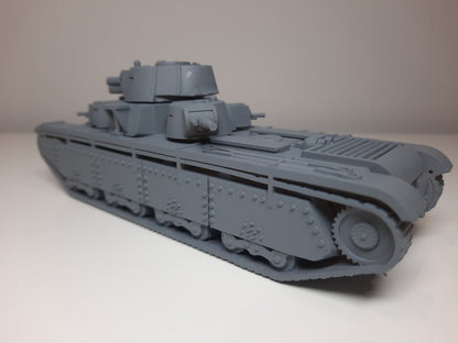 WWII Soviet T35B Tank with Conical Turrets 1939 Various Scales Historical Wargaming