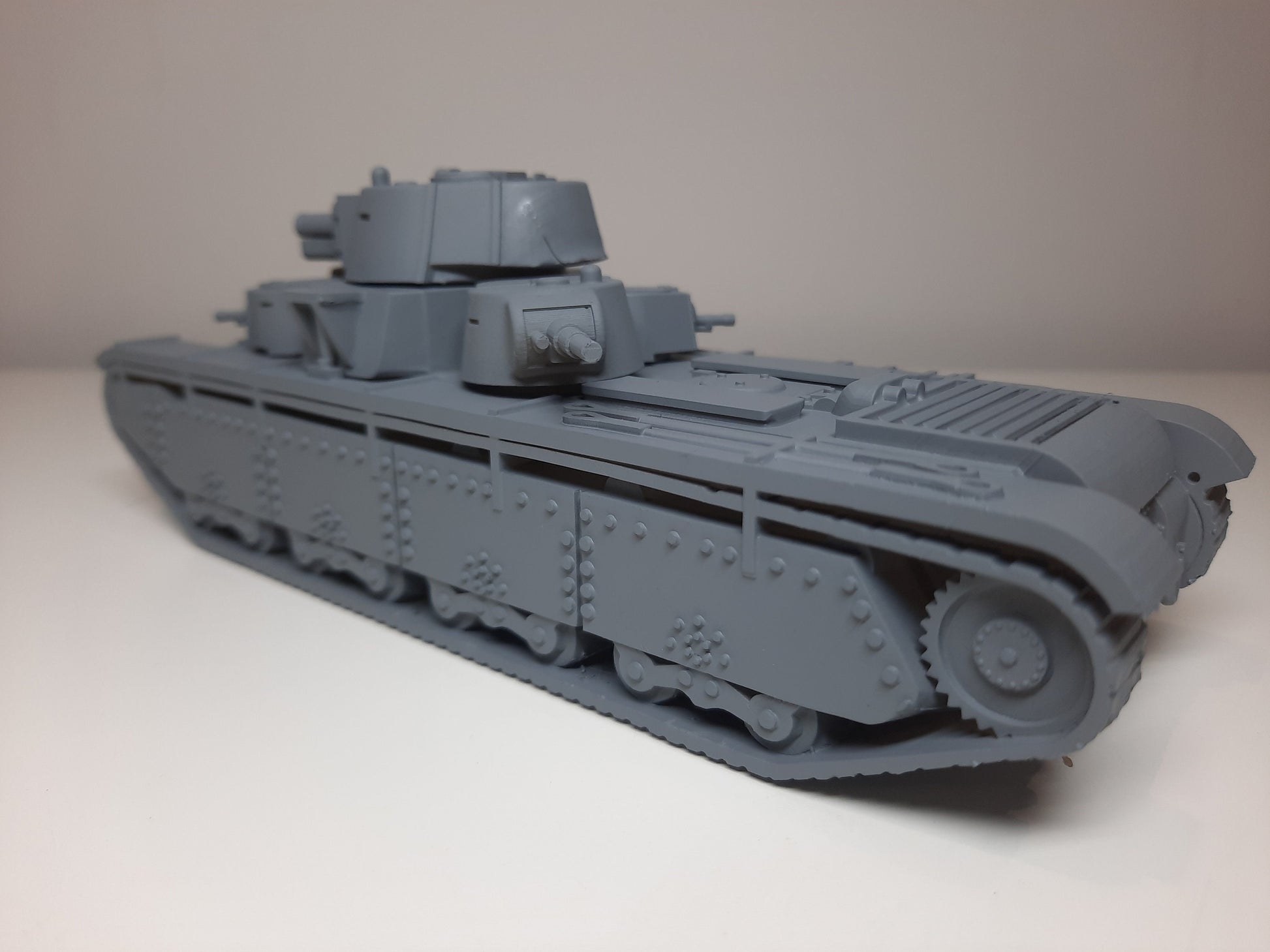 WWII Soviet T35B Tank with Conical Turrets 1939 Various Scales Historical Wargaming (US tariffs are pre-paid by us)