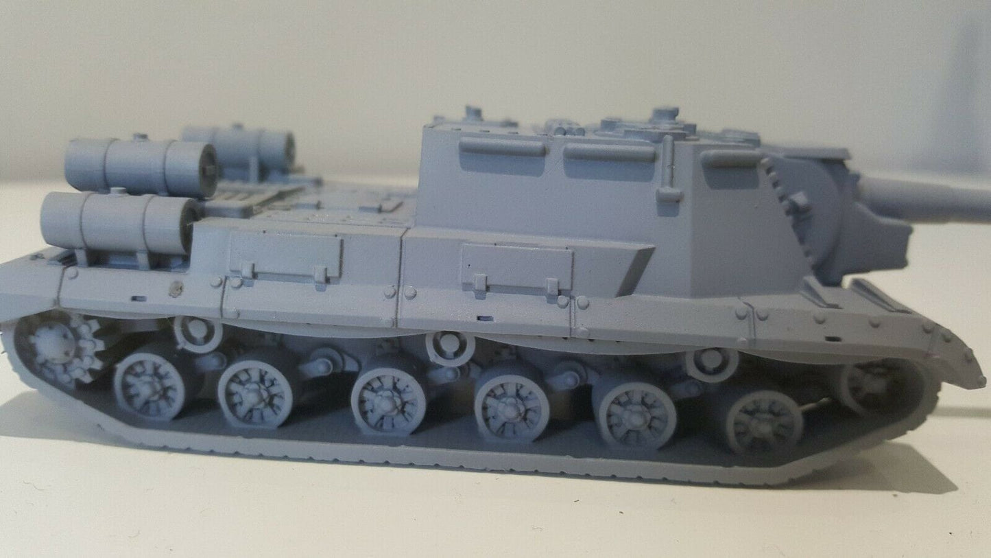 WWII Soviet ISU 152 Self Propelled Gun Various Scales Historical Wargaming (US tariffs are pre-paid by us)