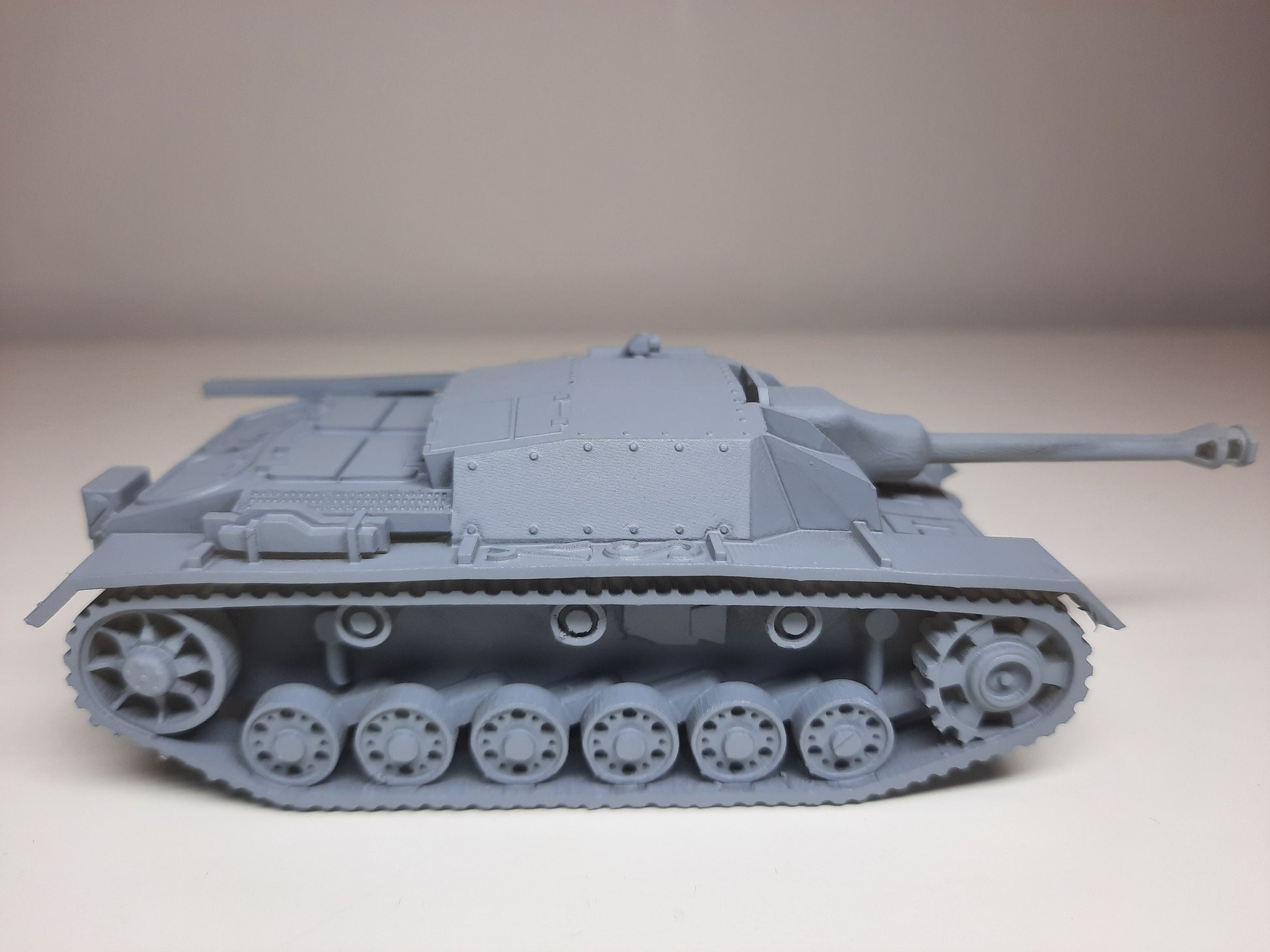 WWII German Stug III C/D 75mm Long Barrel Various Scales Historical Wargaming