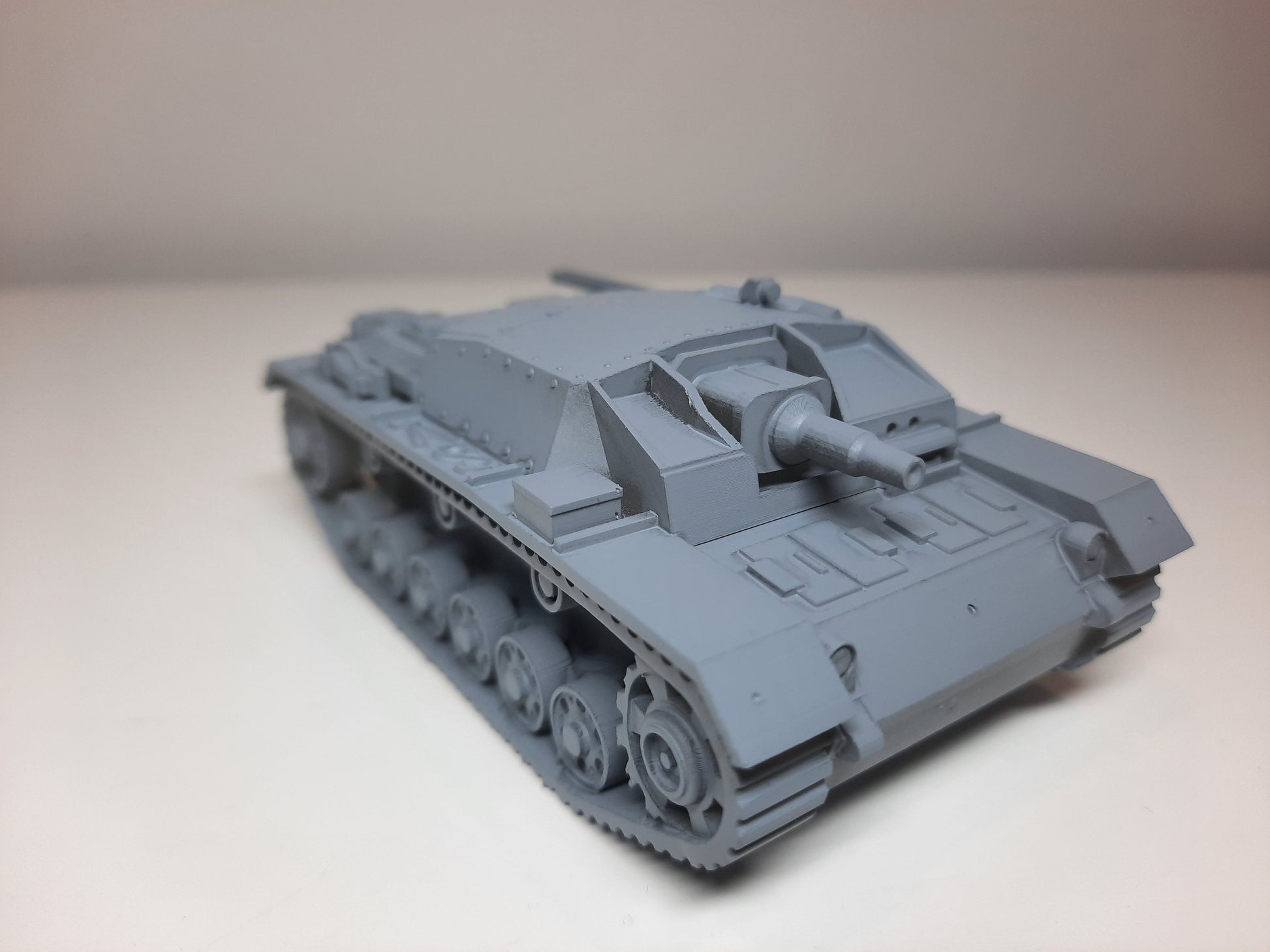 WWII Stug III C/D 75mm Short Barrel Various Scales Historical Wargaming