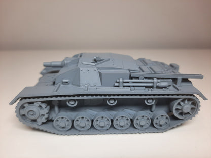 WWII Stug III C/D 75mm Short Barrel Various Scales Historical Wargaming