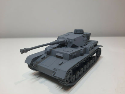 WWII German Panzer IV Ausf G Tank Various Scales Historical Wargaming