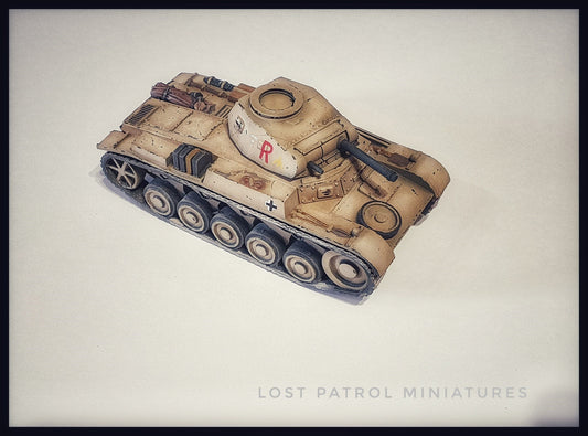 WWII German Panzer II Tank Various Scales Historical Wargaming (US tariffs are pre-paid by us)