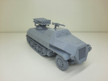 WWII German Panzerwerfer 42 Halftrack Various Scales Historical Wargaming