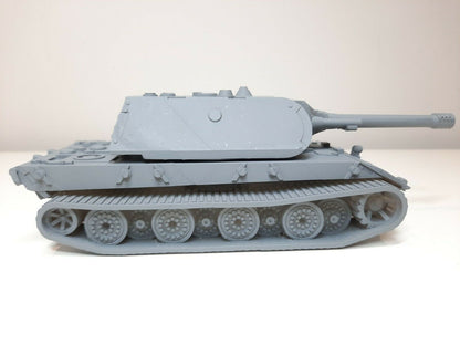 WWII German E100 Tank Various Scales Historical Wargaming (US tariffs are pre-paid by us)
