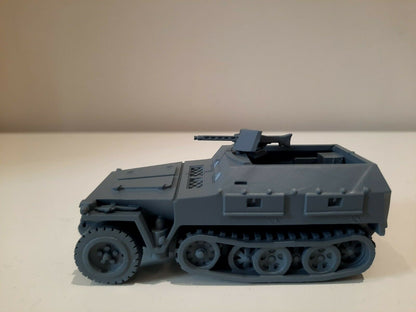 WWII German Sd. Kfz 250 Halftrack Various Scales Historical Wargaming