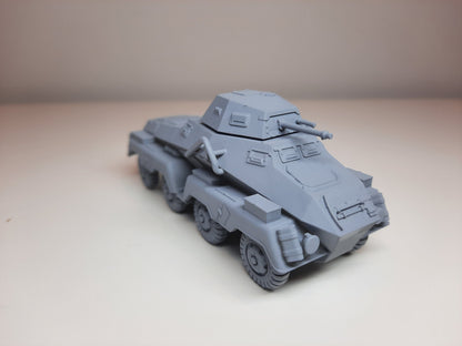 WWII German Sd.Kfz 232 Armoured Car Various Scales Historical Wargaming (US tariffs are pre-paid by us)