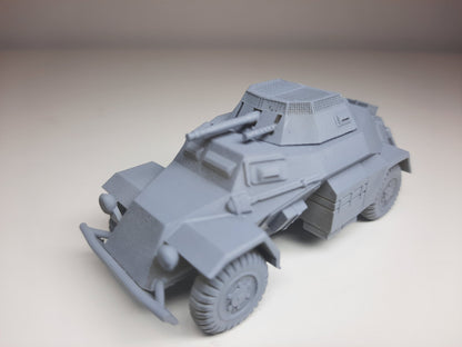 WWII German Sd. Kfz 222 Armoured Car Various Scales Historical Wargaming (US tariffs are pre-paid by us)