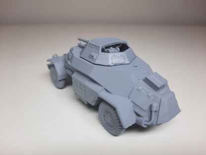 WWII German Sd. Kfz 222 Armoured Car Various Scales Historical Wargaming (US tariffs are pre-paid by us)