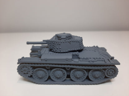WWII German Panzer 38(T) Tank Various Scales Historical Wargaming (US tariffs are pre-paid by us)