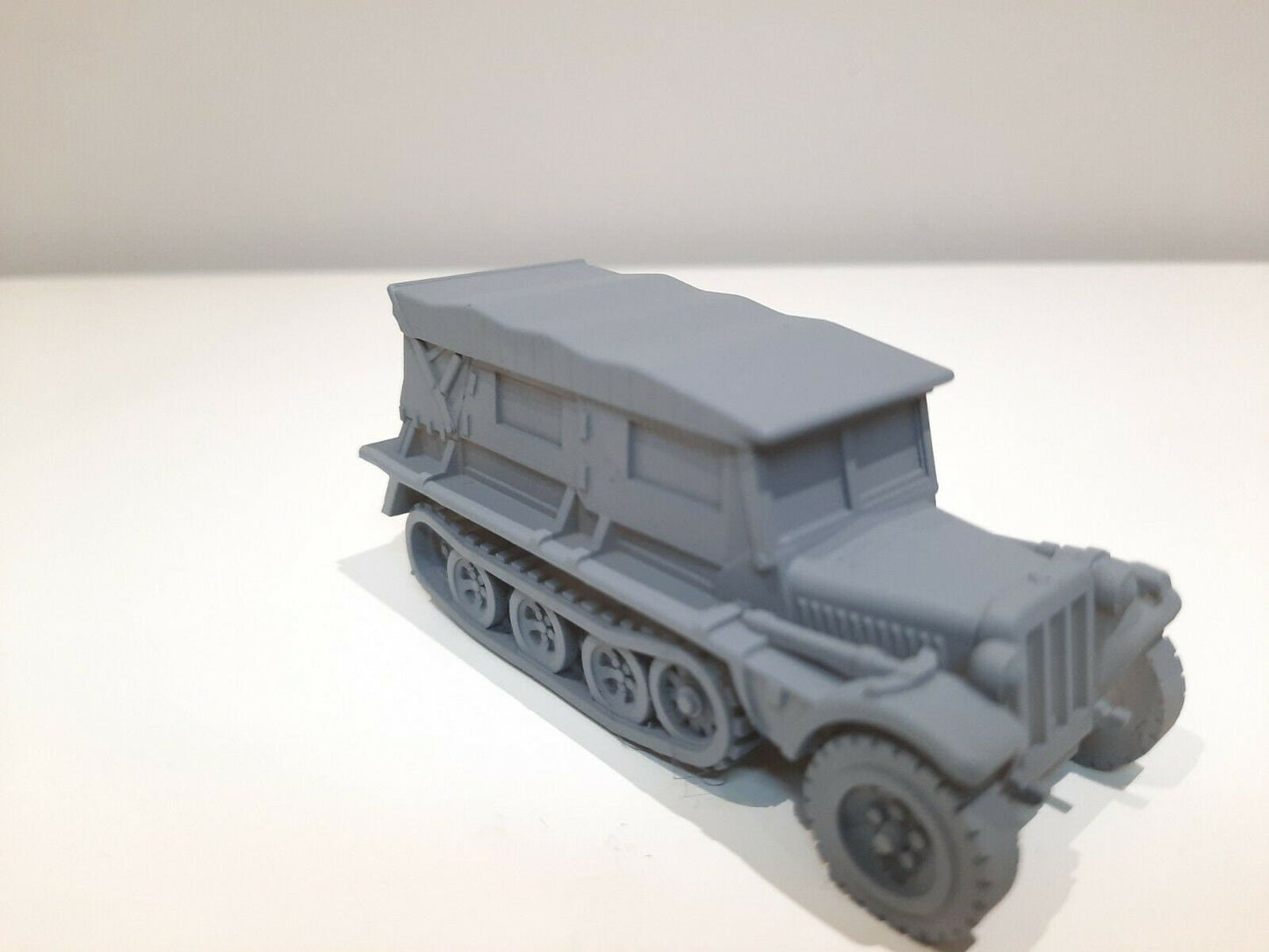 WWII German Sd. Kfz 10 Artillery Tractor Various Scales Historical Wargaming (US tariffs are pre-paid by us)