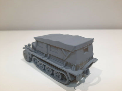 WWII German Sd. Kfz 10 Artillery Tractor Various Scales Historical Wargaming