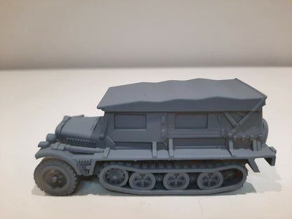 WWII German Sd. Kfz 10 Artillery Tractor Various Scales Historical Wargaming