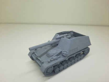 WWII German Hummel Self Propelled Gun Various Scales Historical Wargaming