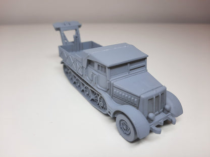 WWII German Sd.Kfz 9 FAMO Halftrack with Spade Various Scales Historical Wargaming (US tariffs are pre-paid by us)