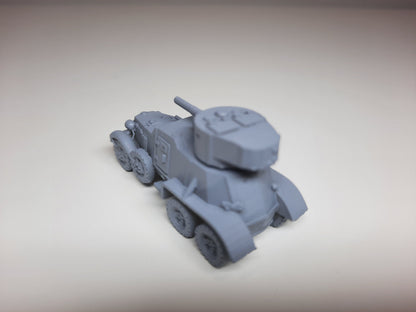 WWII Soviet BA6 Armoured Car Various Scales Historical Wargaming