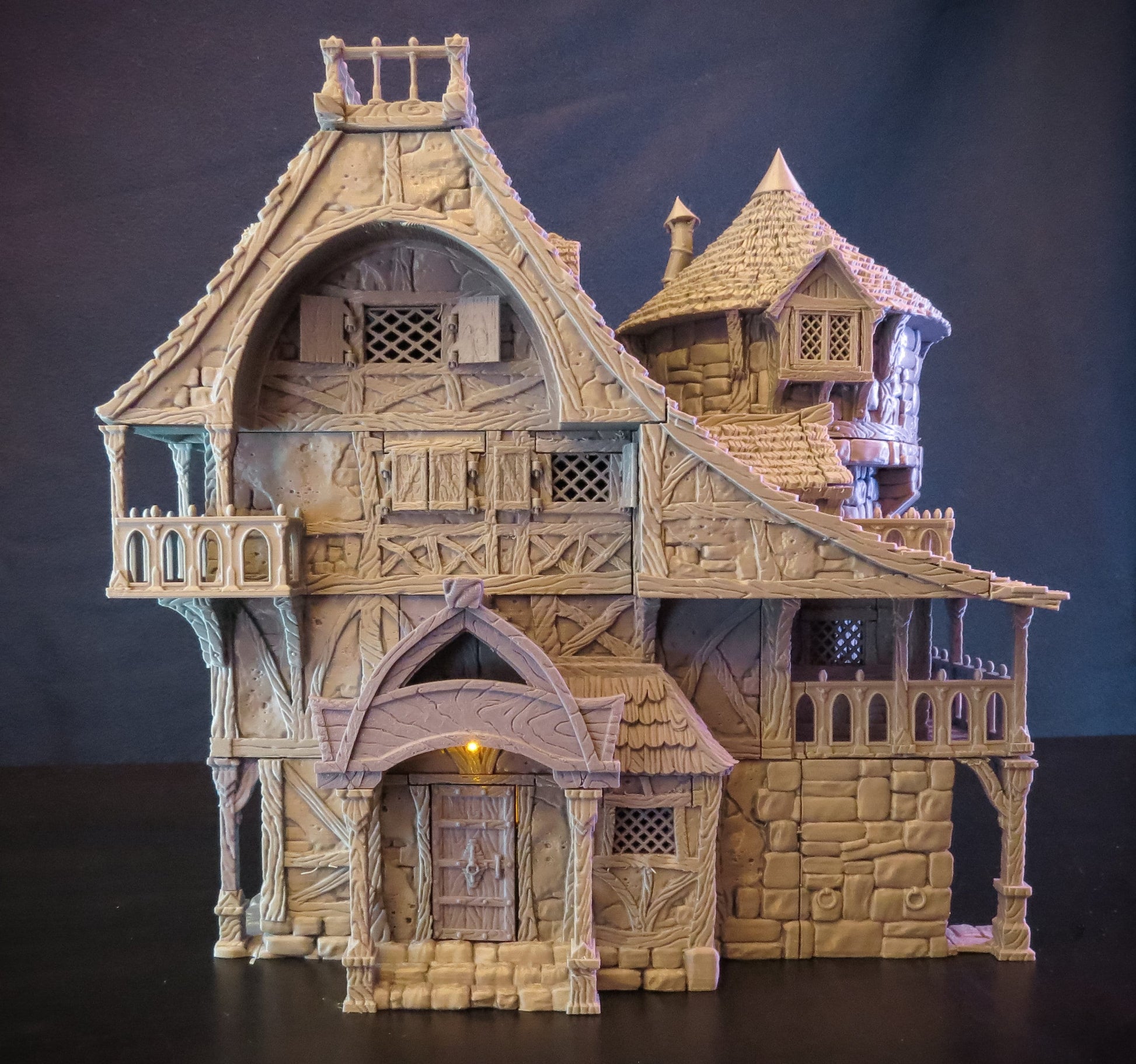 Wargaming Terrain Massive Inn Various Scales Historical Fantasy Dnd