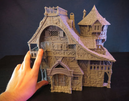 Wargaming Terrain Massive Inn Various Scales Historical Fantasy Dnd (US tariffs are pre-paid by us)