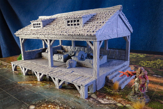 Wargaming Terrain Woodcutter/Wash House Various Scales Historical Wargaming