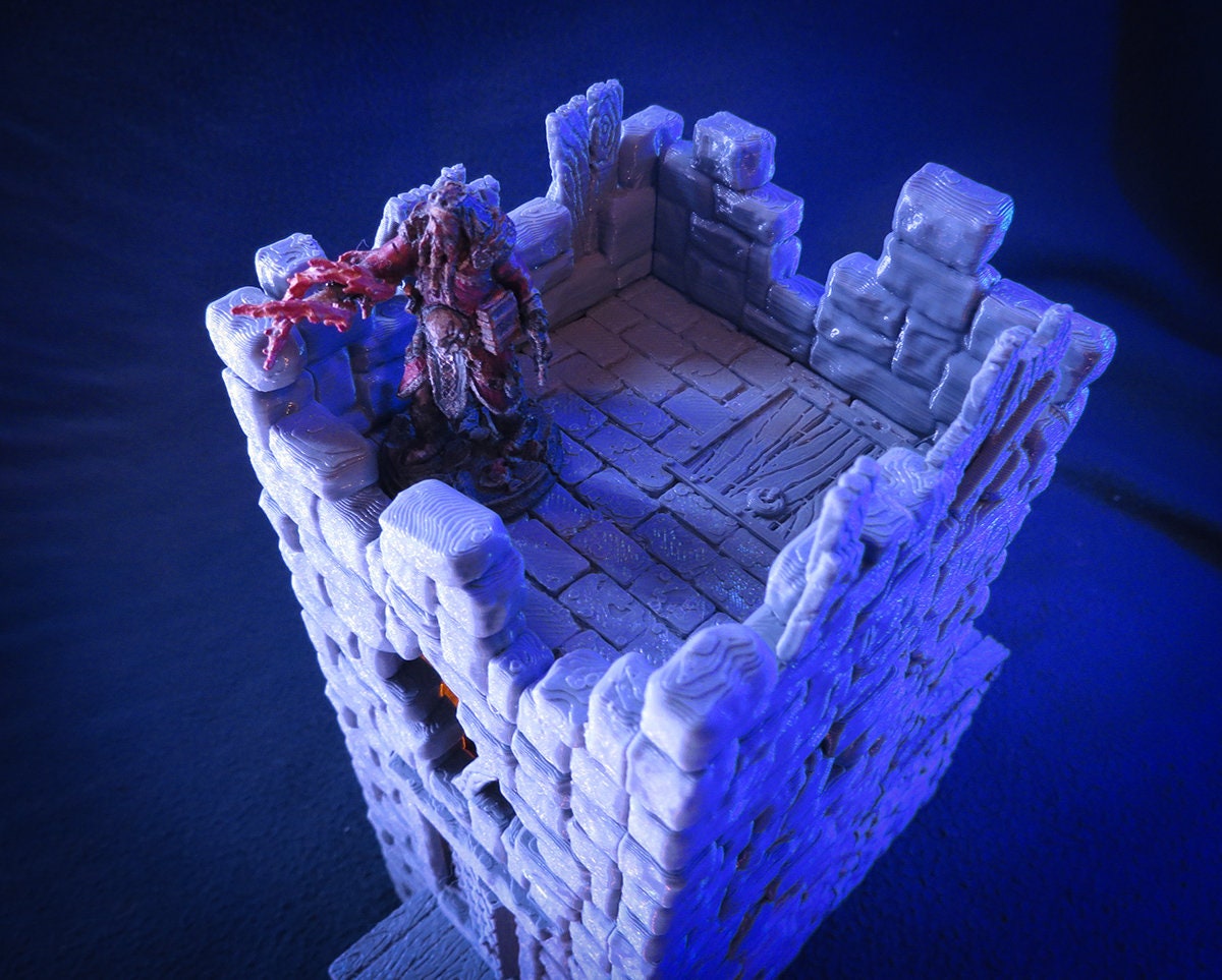 Wargaming Terrain 28mm Tower Historical Fantasy Dnd