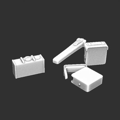WWII Finnish Maxim MMG Team (3 models) Various Scales Historical Wargaming