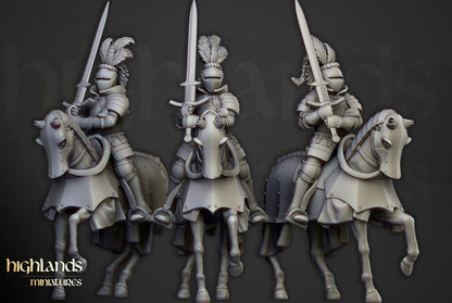 28mm Highland Miniatures Sunland Knights (10) Fantasy DnD Fantasy