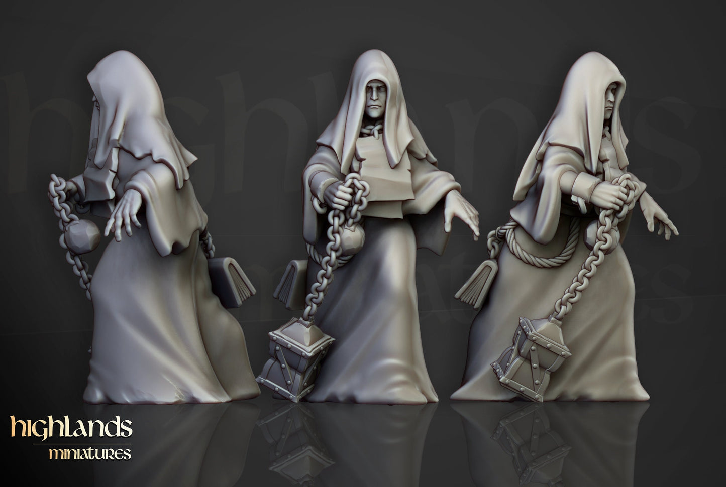 28mm Highland Miniatures Zealots Unit (15) Fantasy DnD Fantasy