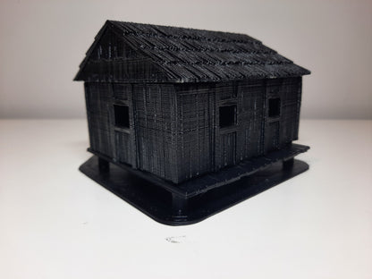 Wargaming Terrain Pacific Tropical Hut C Various Scales Historical Wargaming
