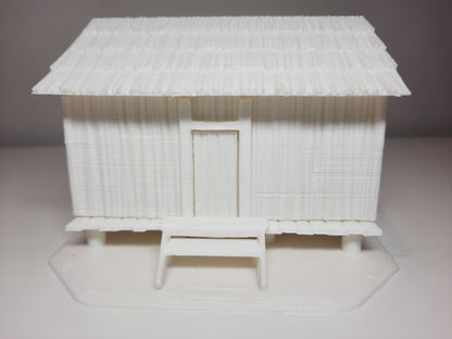 Wargaming Terrain Pacific Tropical Hut C Various Scales Historical Wargaming